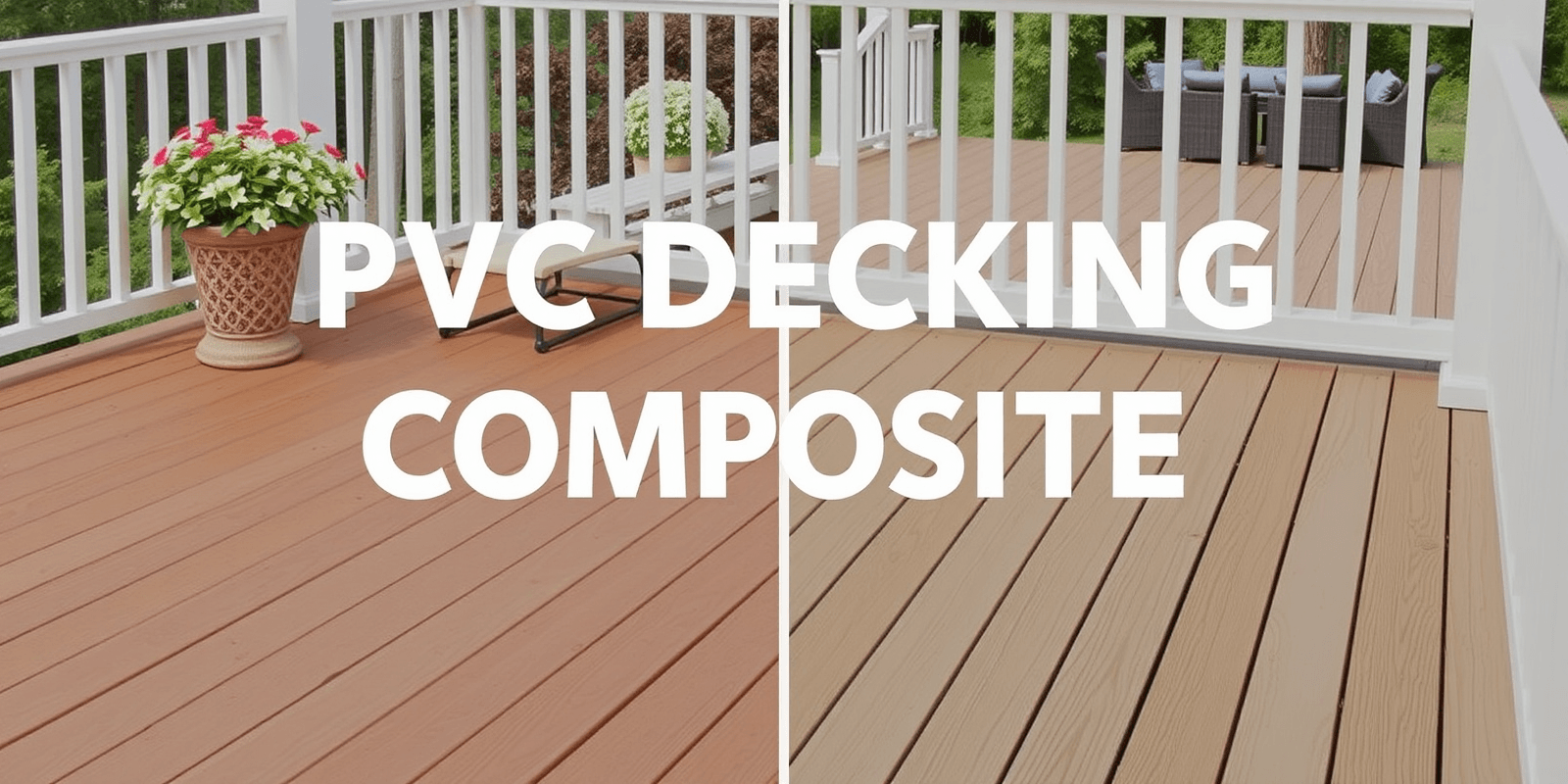 Choosing Between PVC and Composite Decking: What You Need to Know