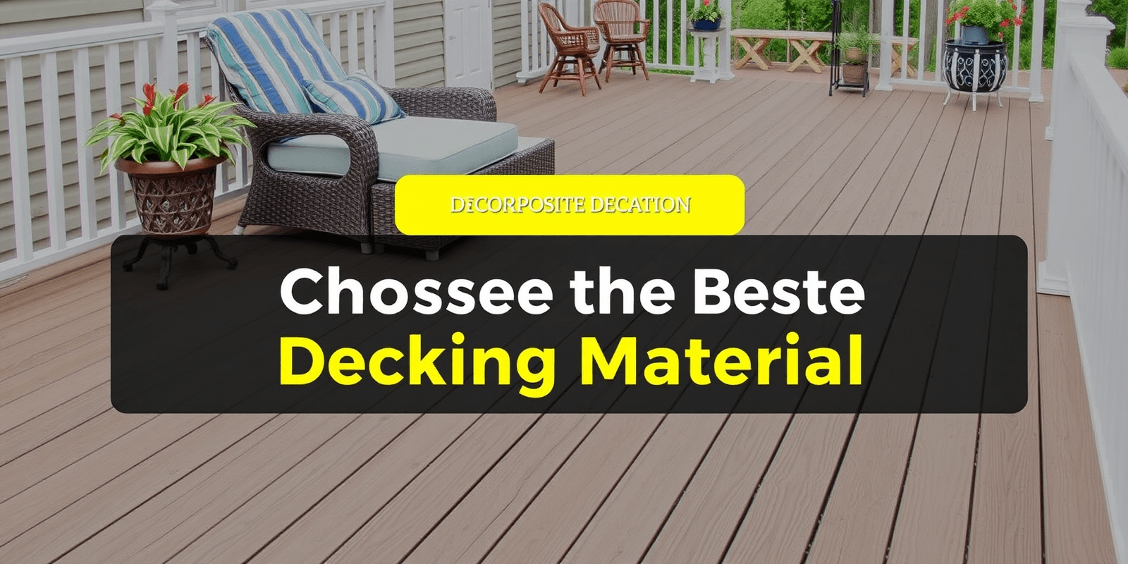 Choosing the Best Composite Decking Material: A Comprehensive Guide