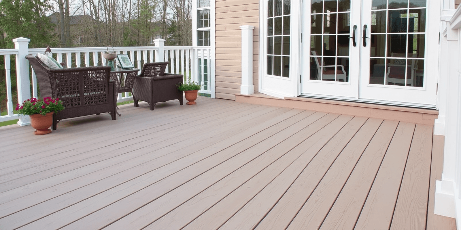 Choosing the Right White Oak Looking Composite Decking for Your Home