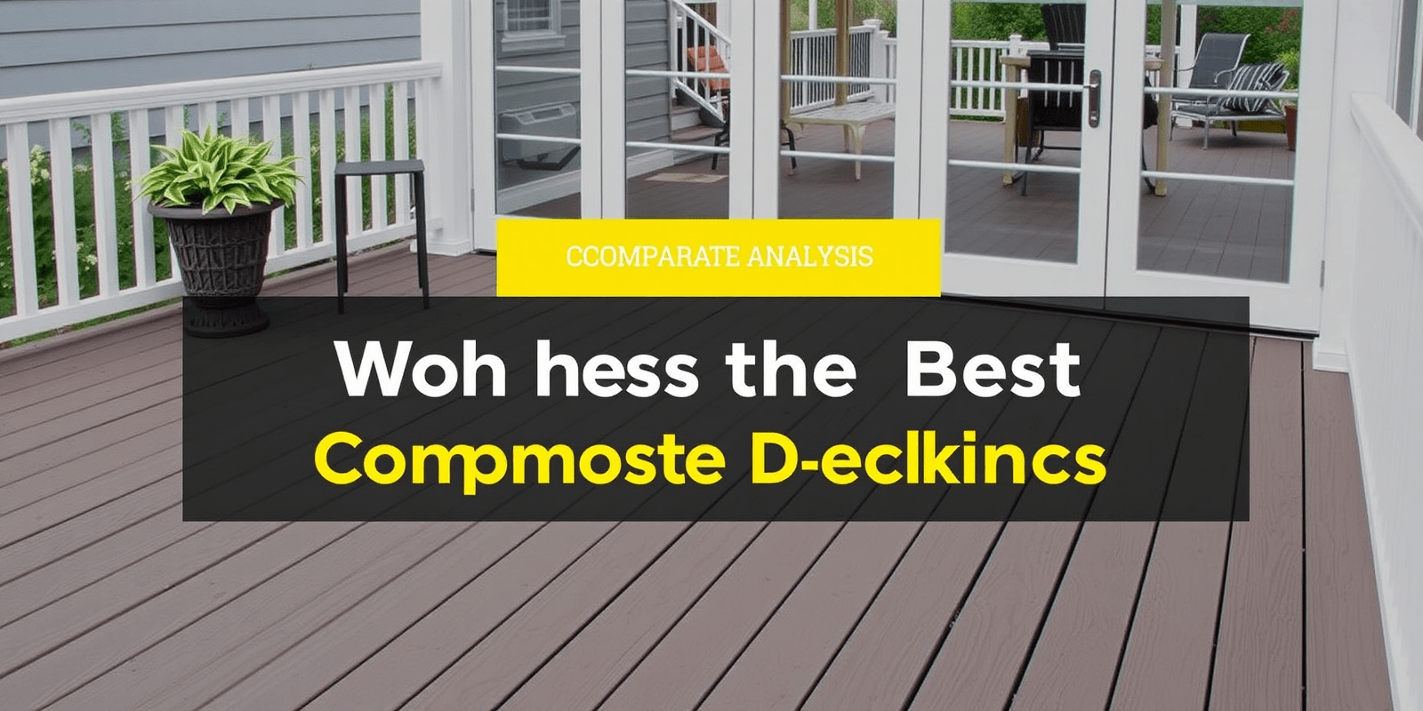Comparative Analysis: Best Composite Decking Manufacturers