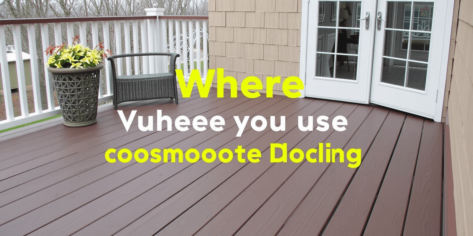 Composite Decking in Extreme Weather Conditions