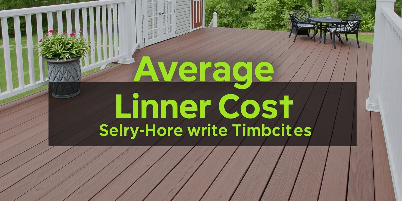 Cost Analysis: Average Linear Pricing for Composite Decking