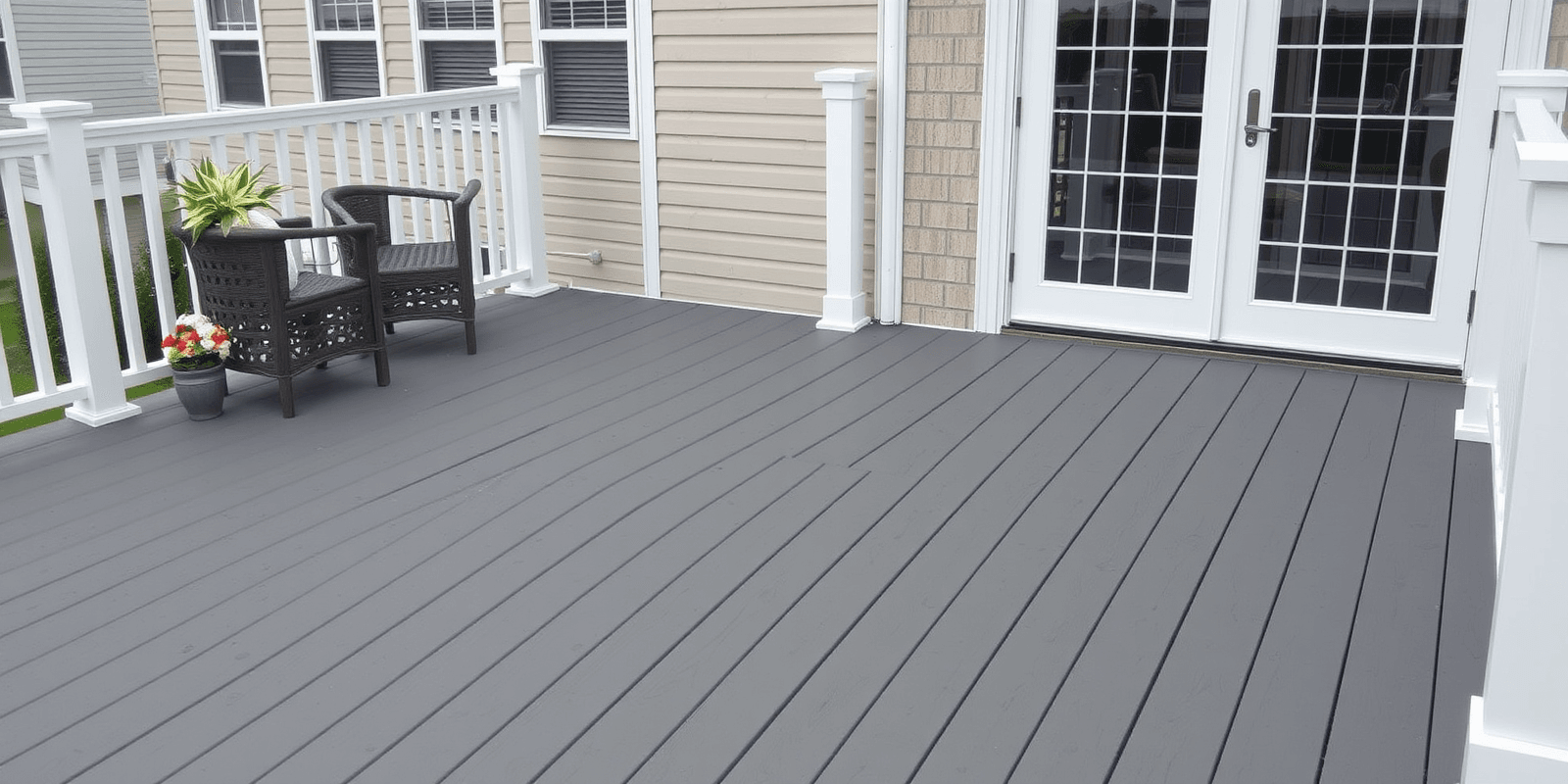 Customer Experiences with Winchester Grey Trex Composite Decking