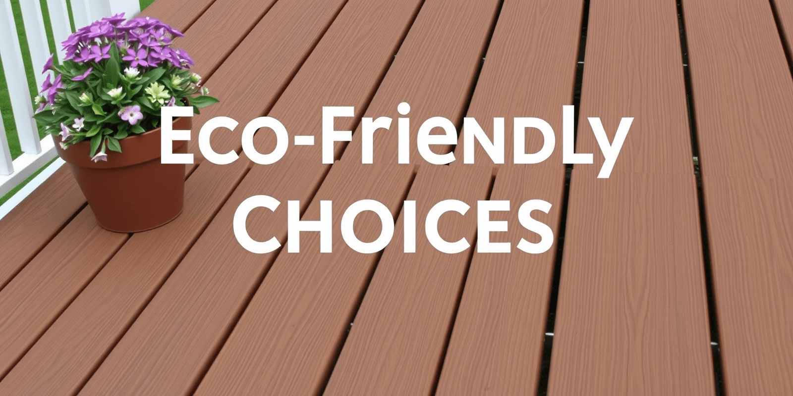 Eco-Friendly Choices: Composite Wood Decking Material Explained