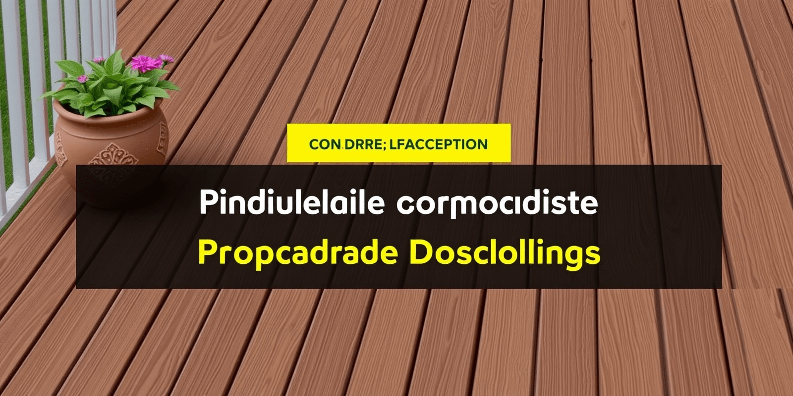 Finding Reliable Wholesale Composite Wood Decking Suppliers: A Comprehensive Guide