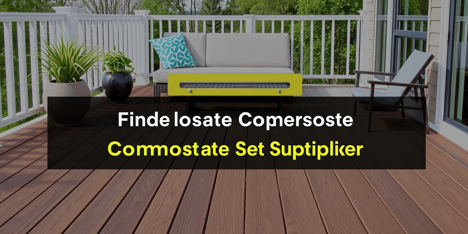 Finding the Right Wholesale Composite Decking Supplier: Key Considerations