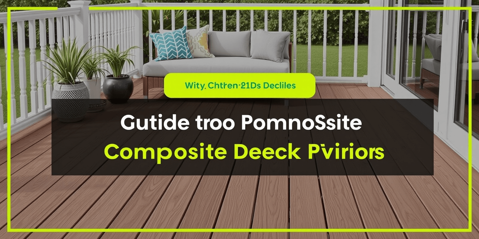 Guide to Choosing the Right Wholesale Composite Decking Floor Pricelist