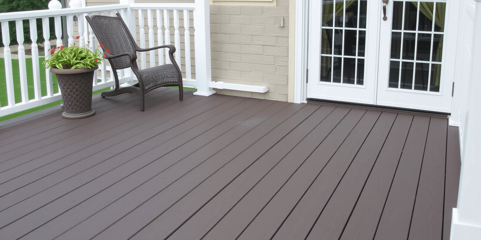 how to clean trex composite decking