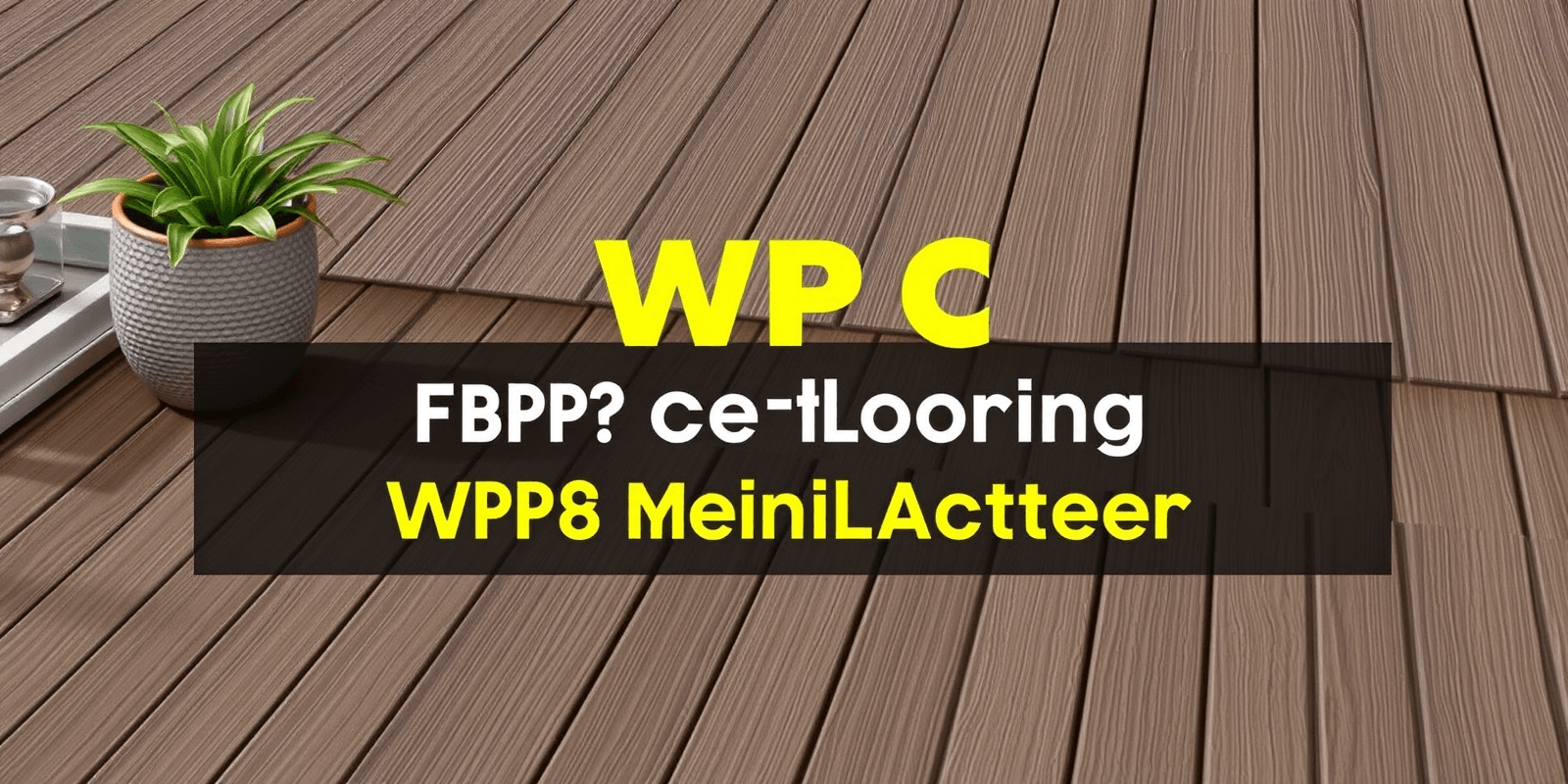 How to Select the Best WPC Flooring Composite Decking Manufacturer: A Comprehensive Guide