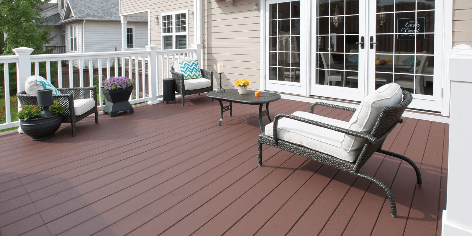 How Zero Maintenance Composite Decking Enhances Your Outdoor Living Space