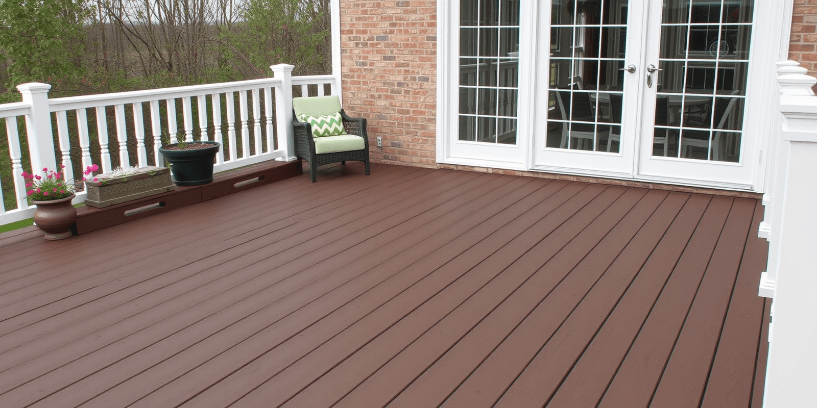 menards composite decking