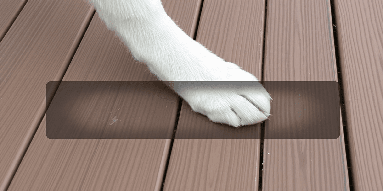 Protecting Composite Decking from Dog Nail Scratches