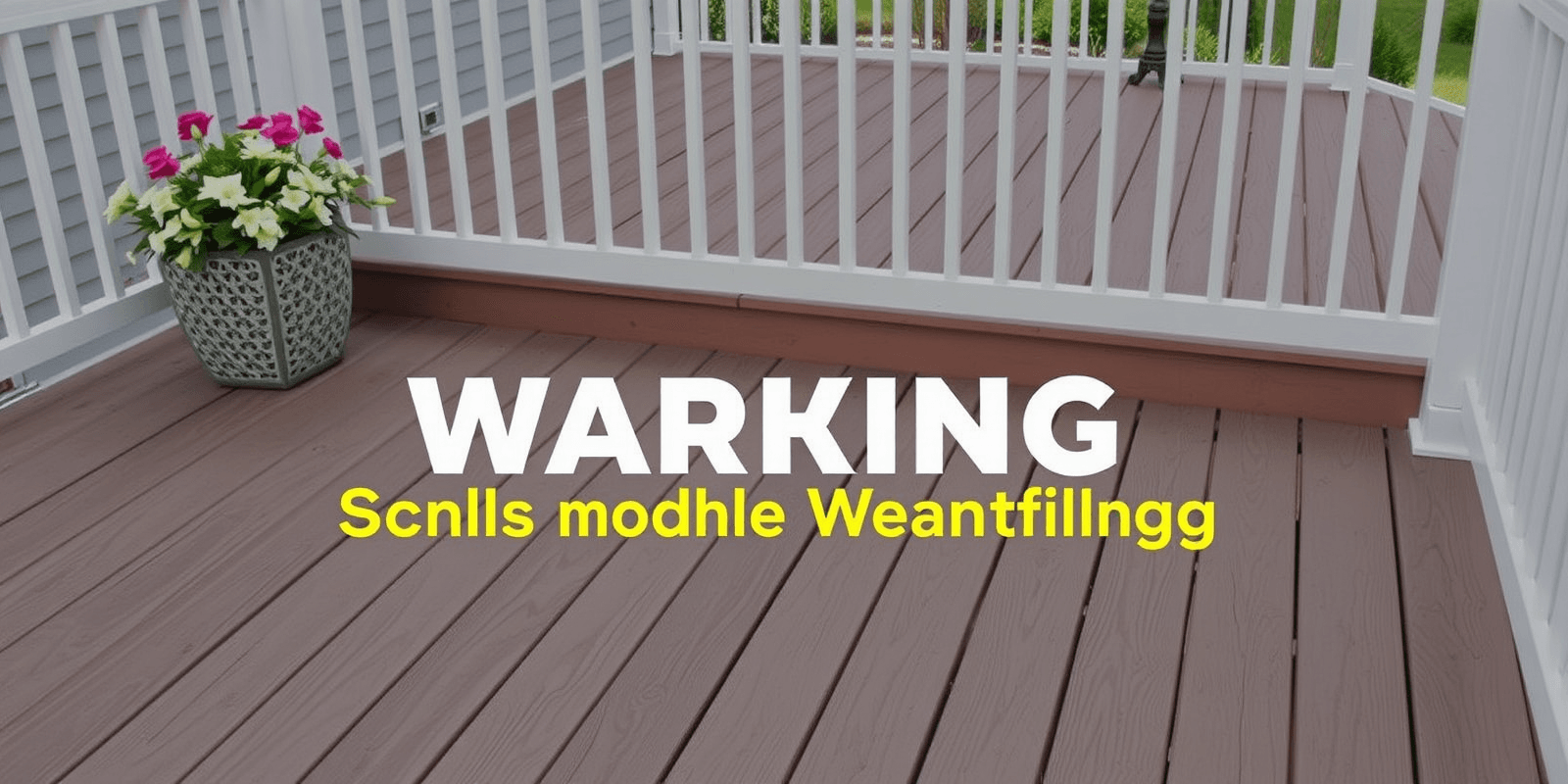 Solutions for Composite Decking Warping Problems