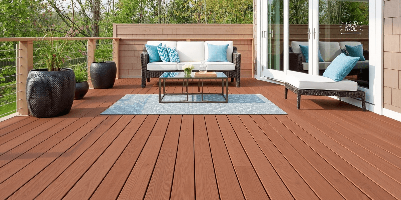 Sustainable Beauty: Wolf Composite Decking Teak for Eco-Friendly Living