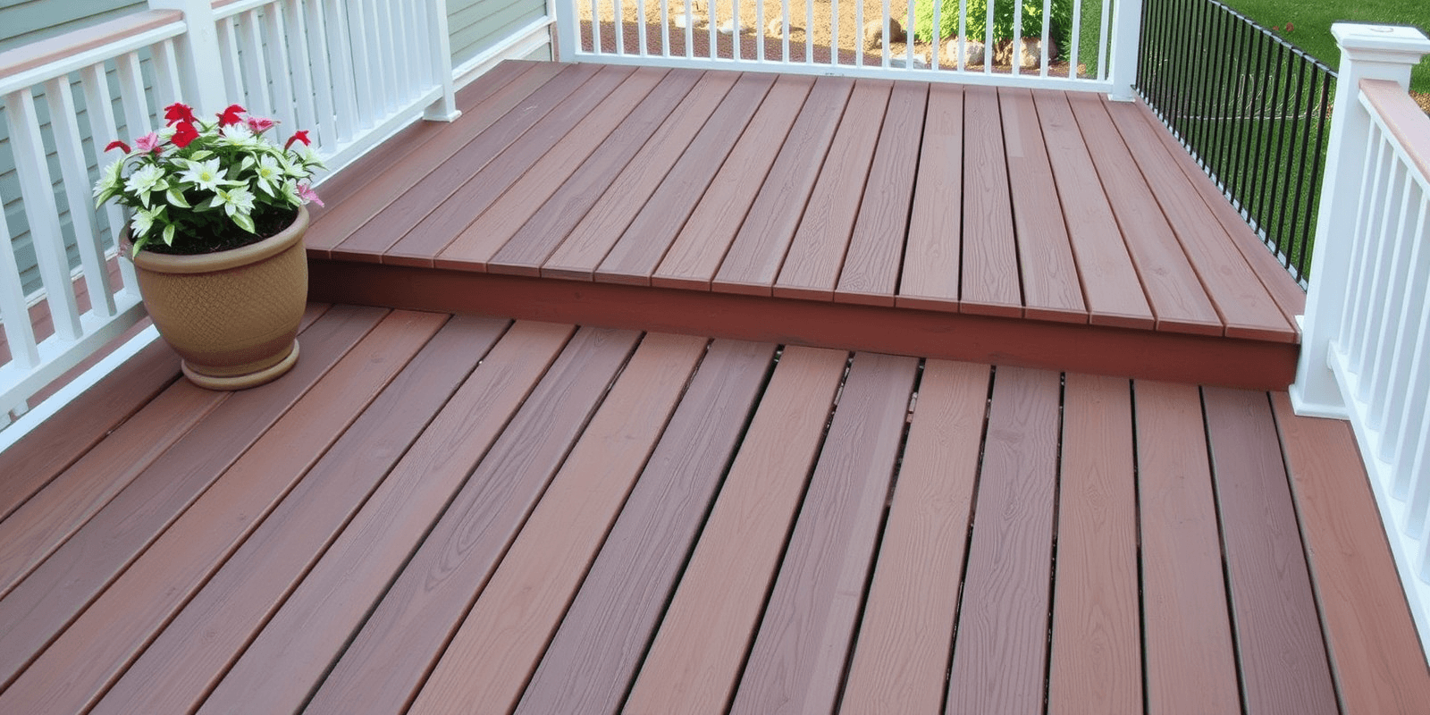 The Aesthetic Appeal of Combining Wood and Composite Decking