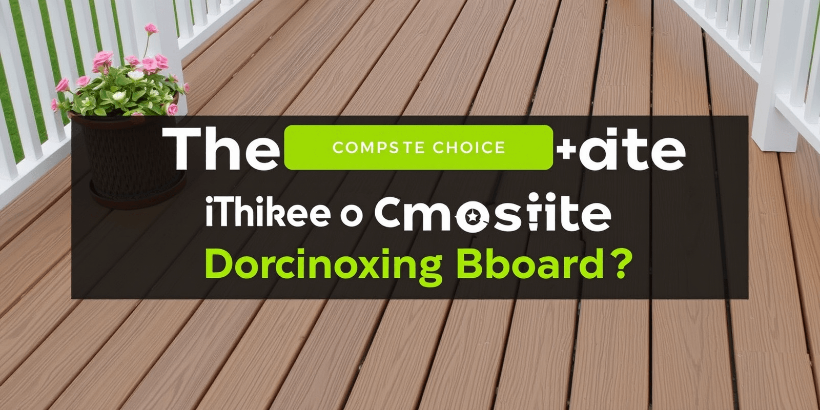 The Eco-Friendly Choice: What is Composite Decking Board?