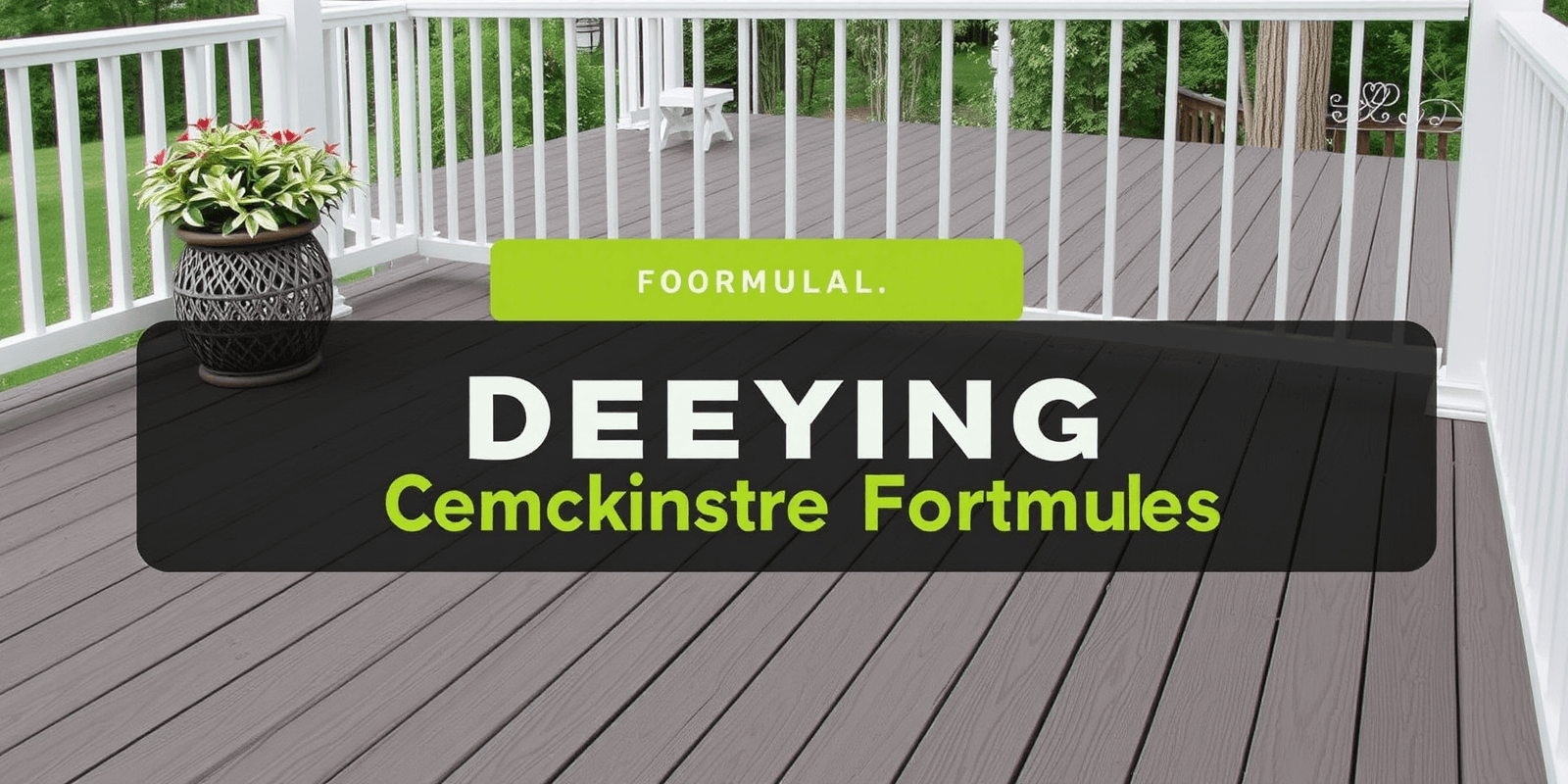 The Science Behind Composite Decking Formula: What Makes It Special?