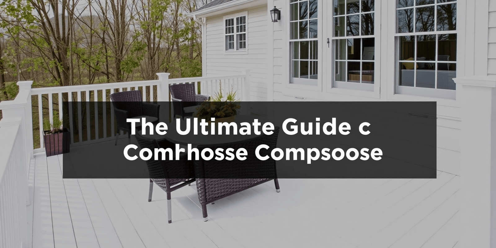 The Ultimate Guide to White Decking Composite Exterior