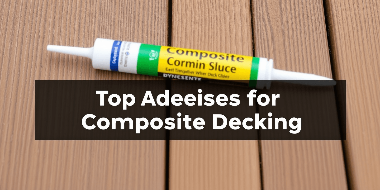 Top Adhesives for Repairing Composite Decking: Tips and Recommendations