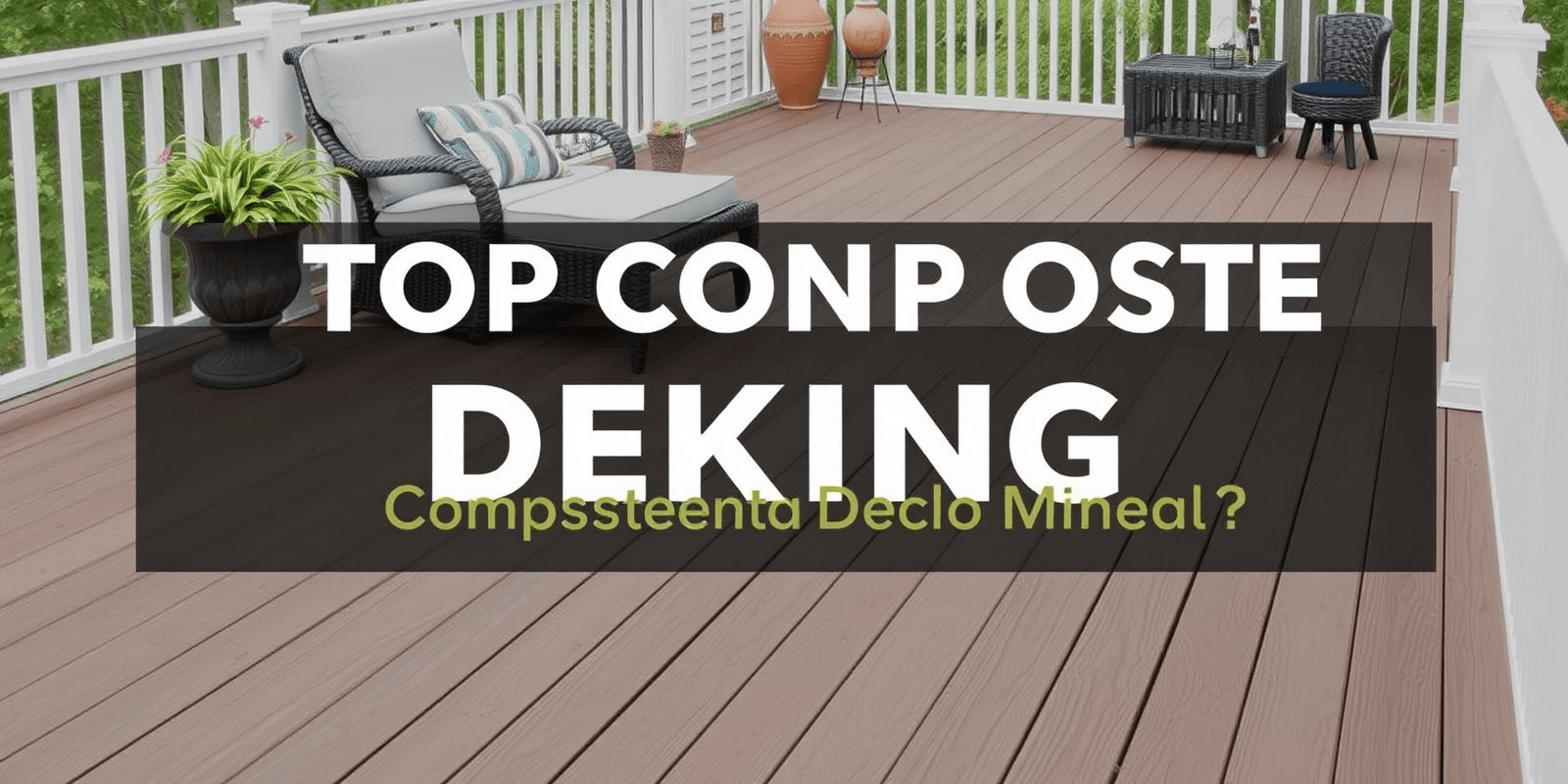 Top Composite Decking Options: What's the Best Material?