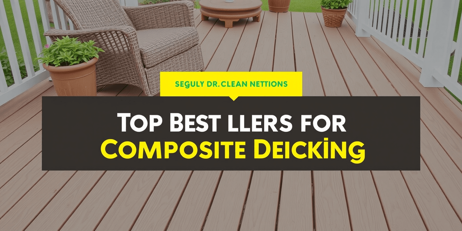 Top-Rated Cleaners for Composite Decking: Your Ultimate Cleaning Solution