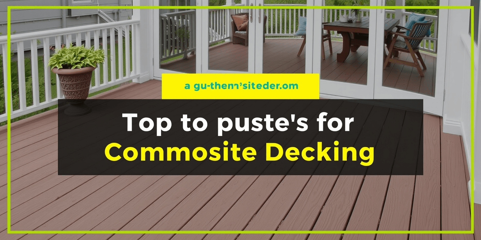 Top Retailers for Composite Decking: Your Ultimate Buying Guide