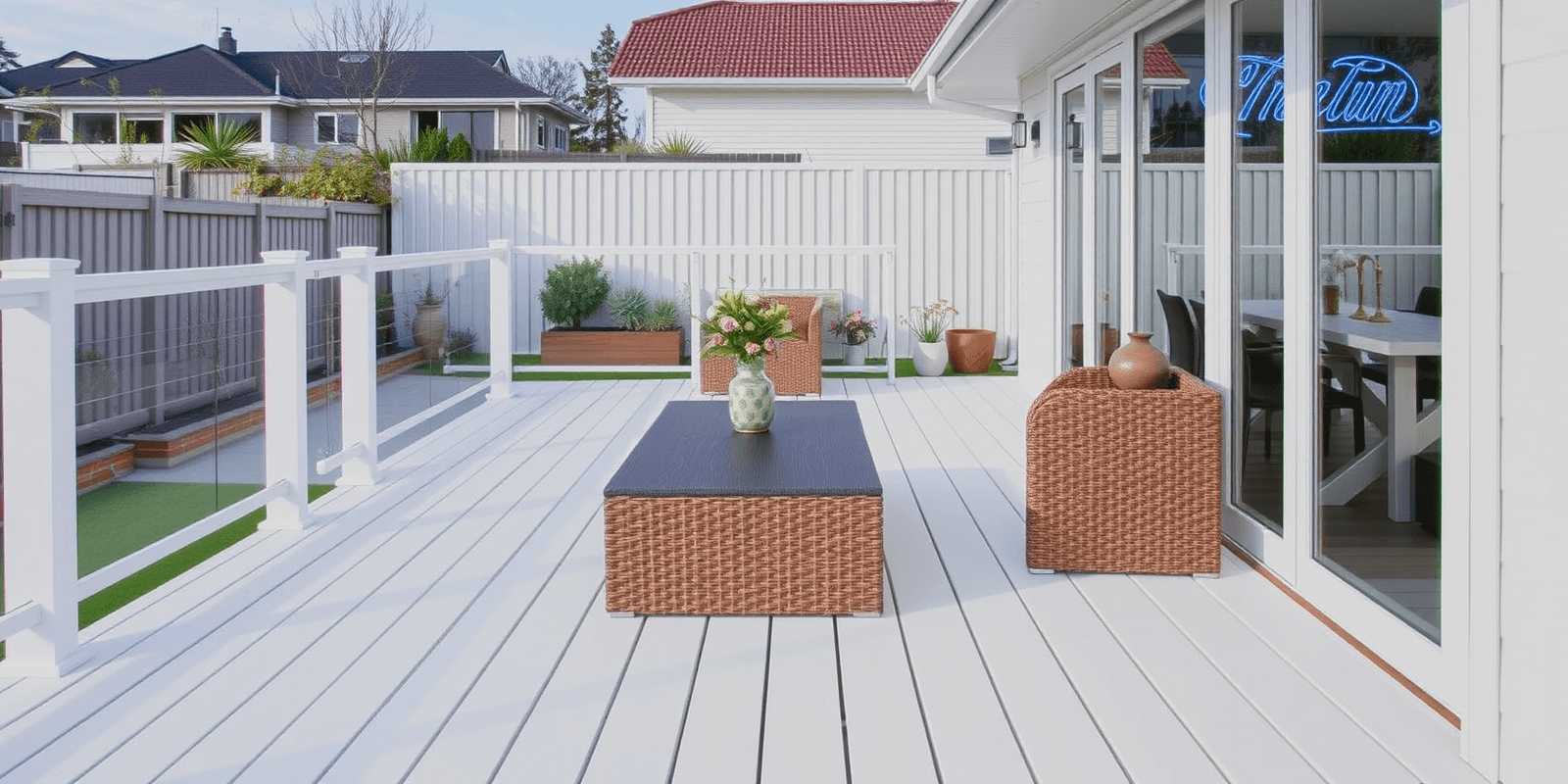 Transform Your NZ Outdoor Space with White Composite Decking