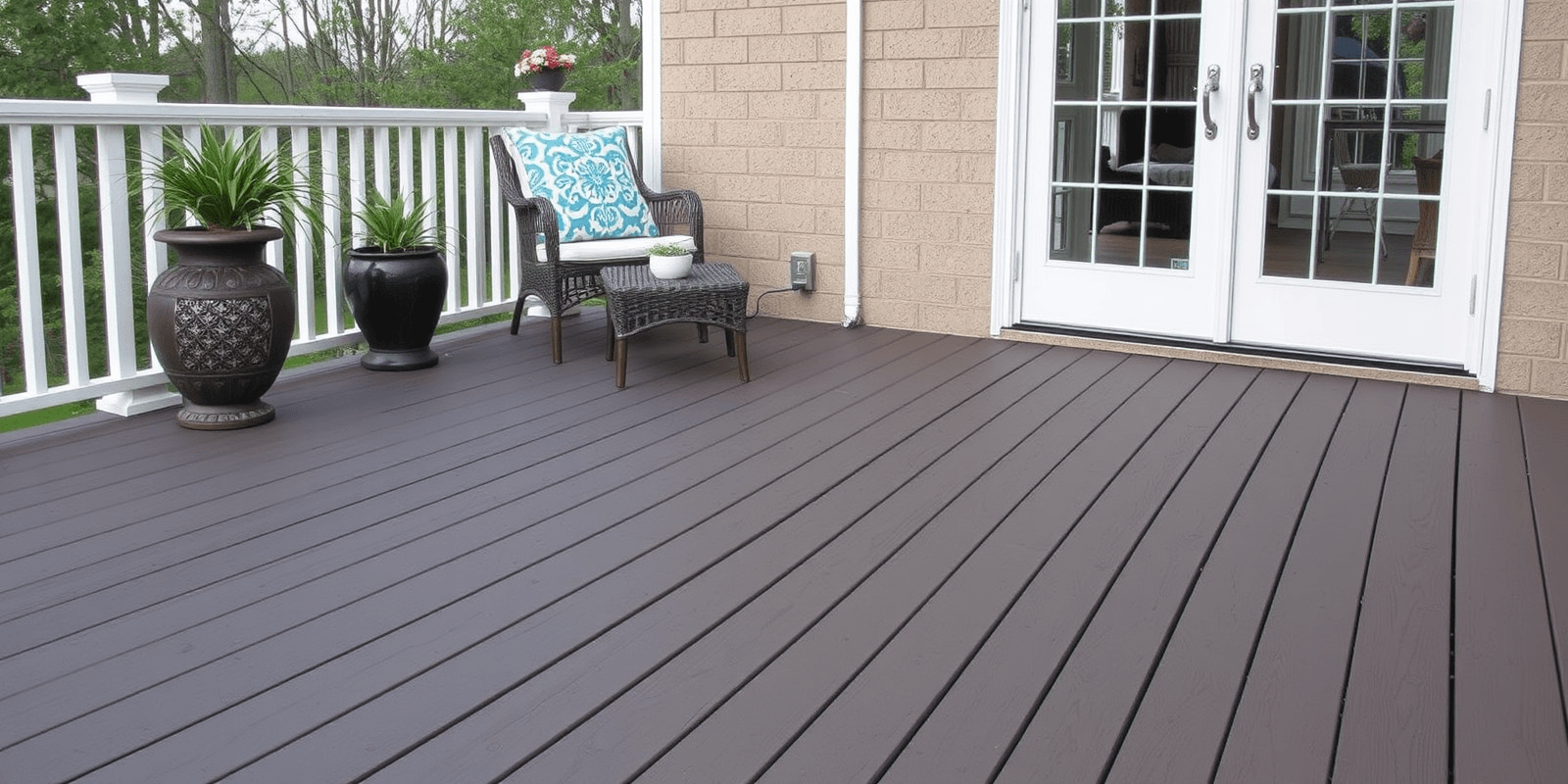 what composite decking is cool to the touch