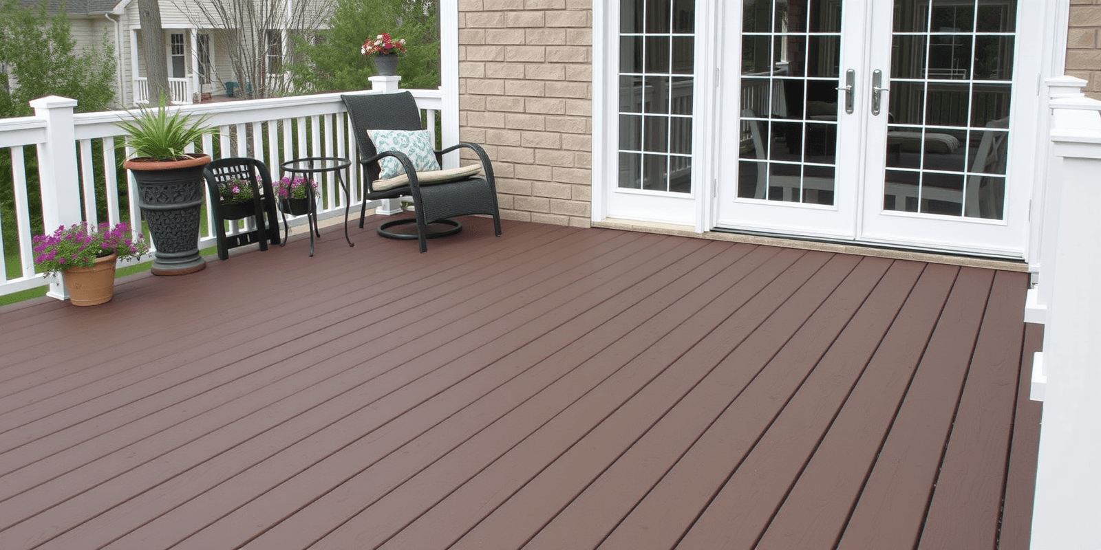 what is composite decking lowes