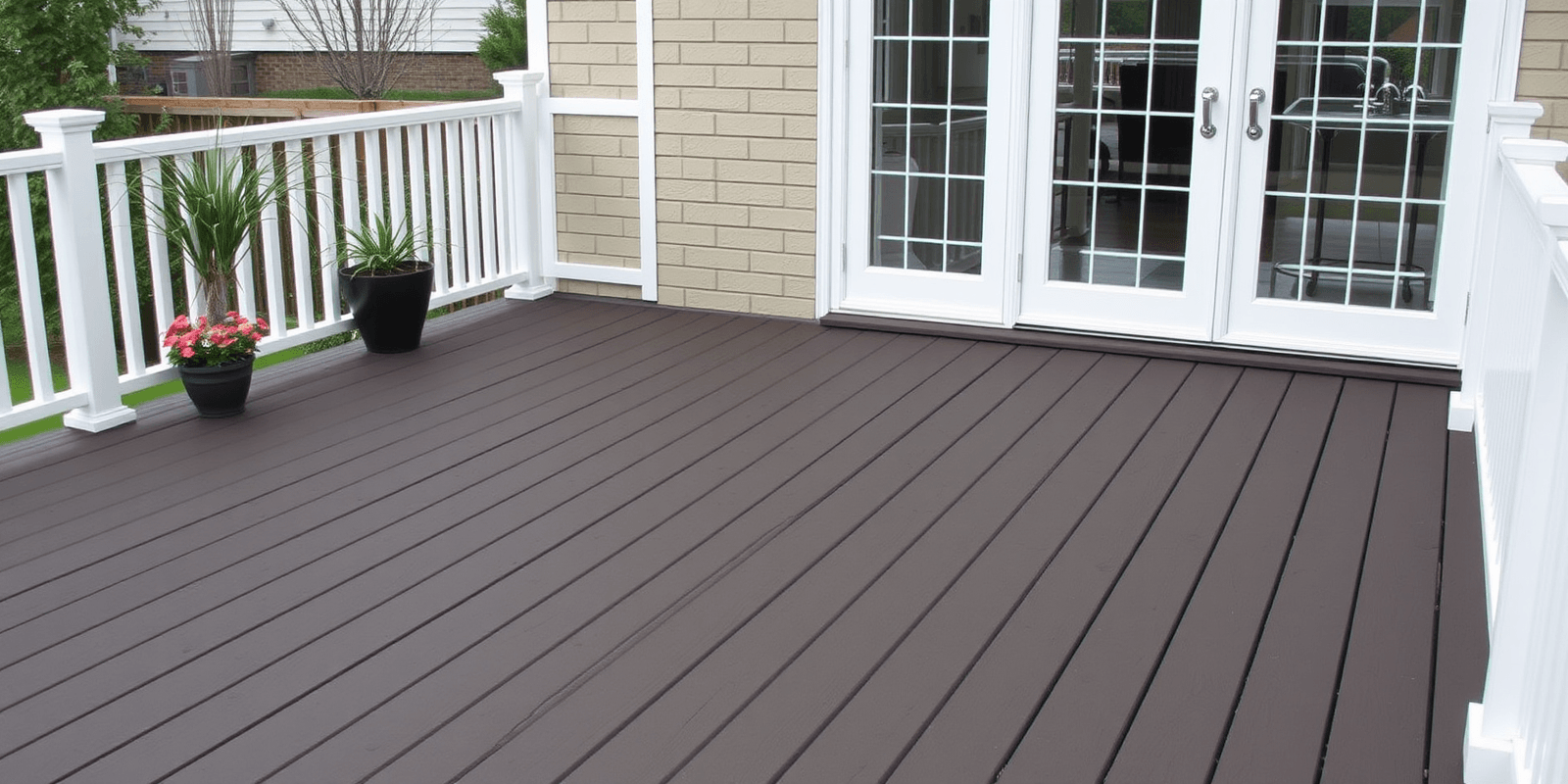 what is composite plastic decking