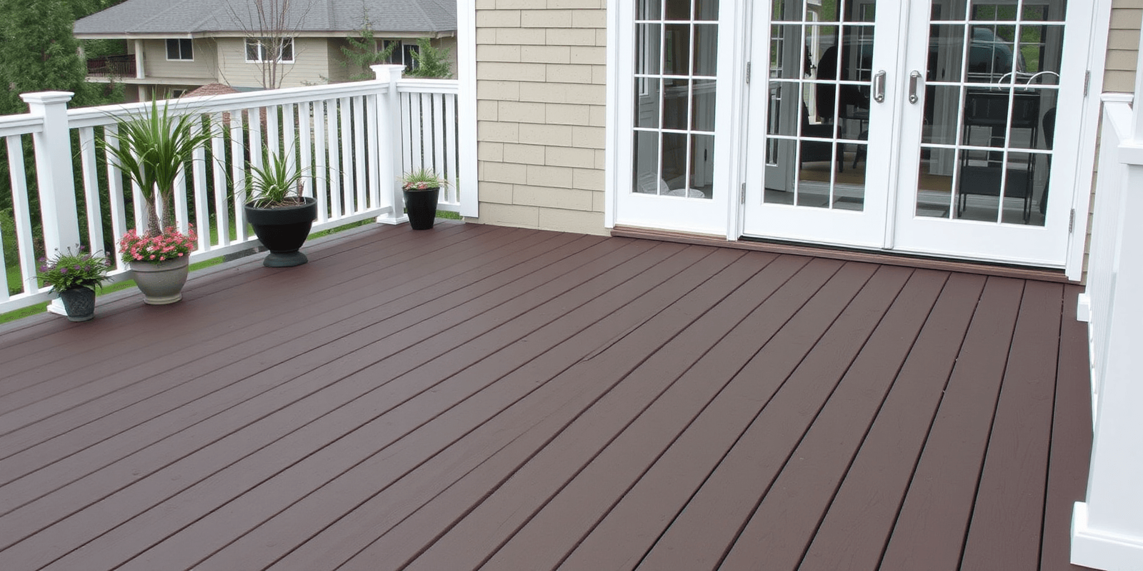 what is polyethelene composite decking