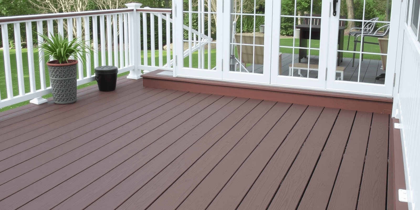 what is polyethylene versus composite decking