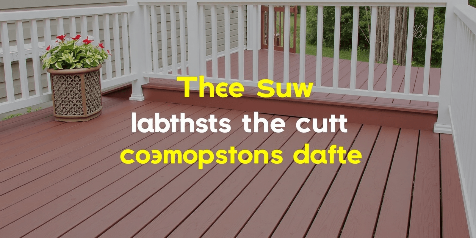 what's the best way to cut composite decking