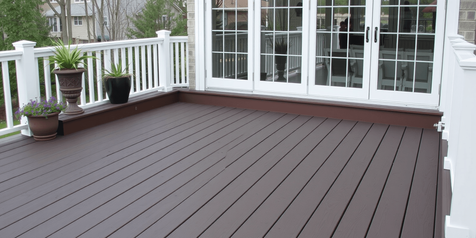 when was composite decking invented