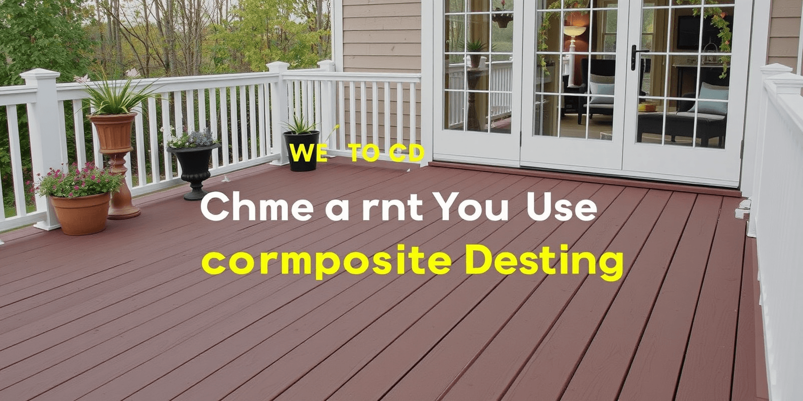 where shouldnt you use composite decking