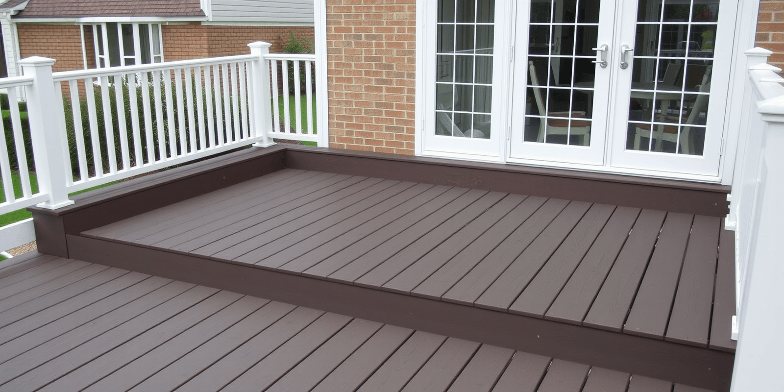 which 4 sided composite decking