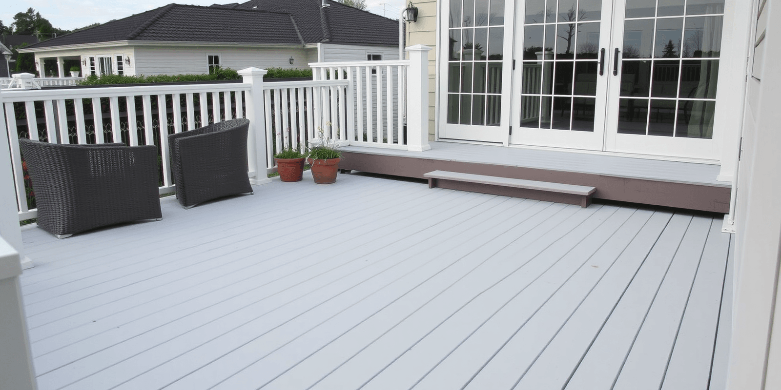 white composite decking nz