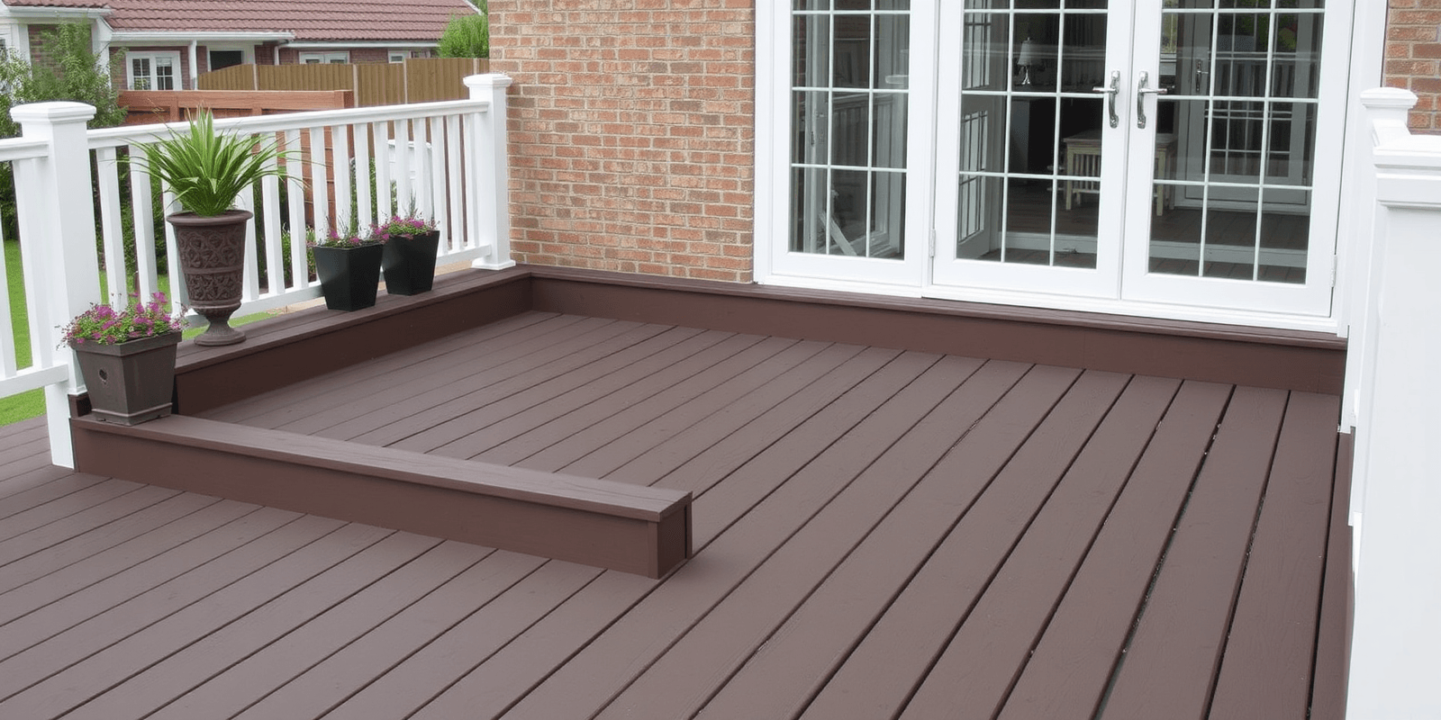 who has composite decking in stock