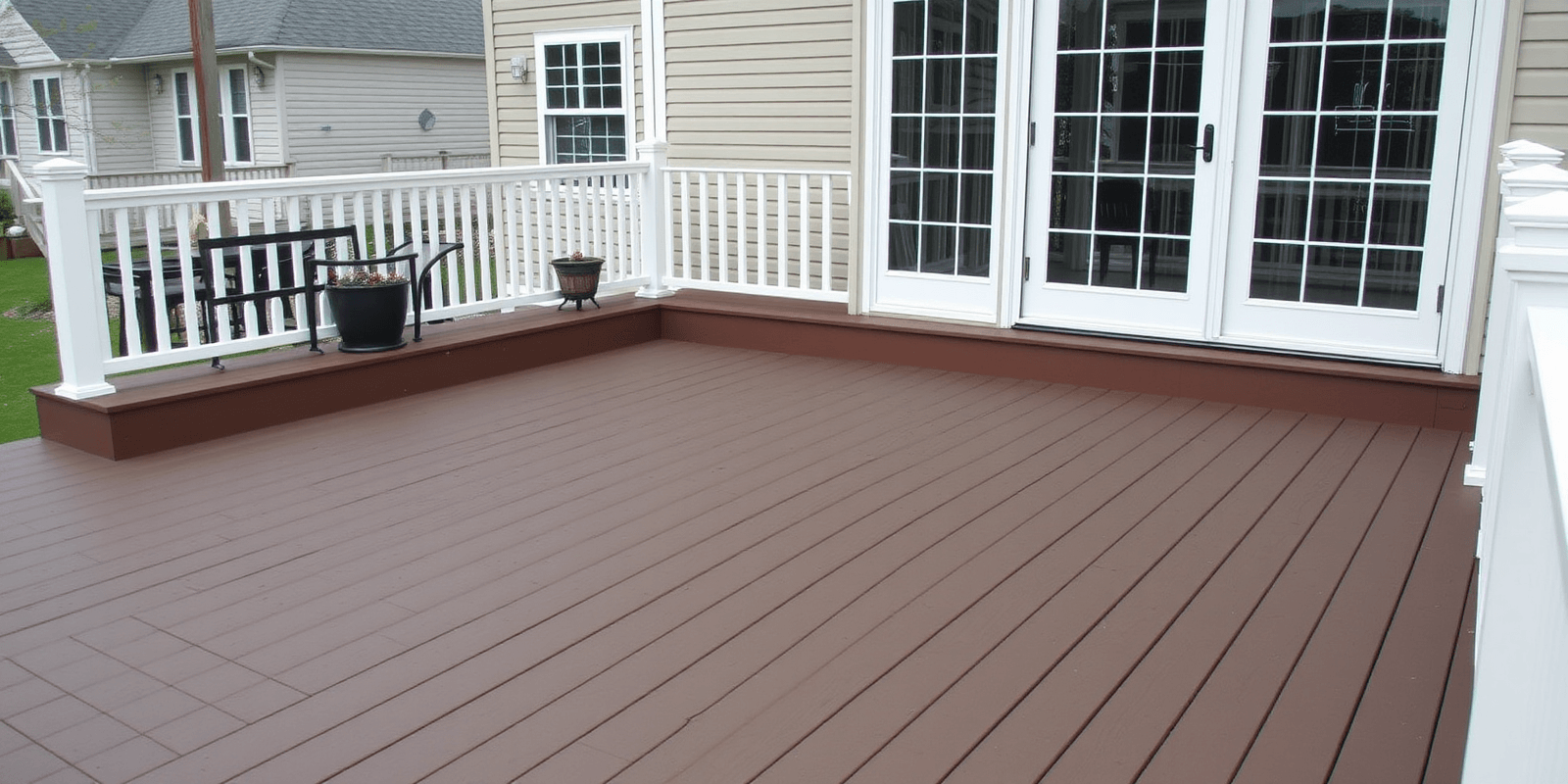 who sells composite decking in genesee county
