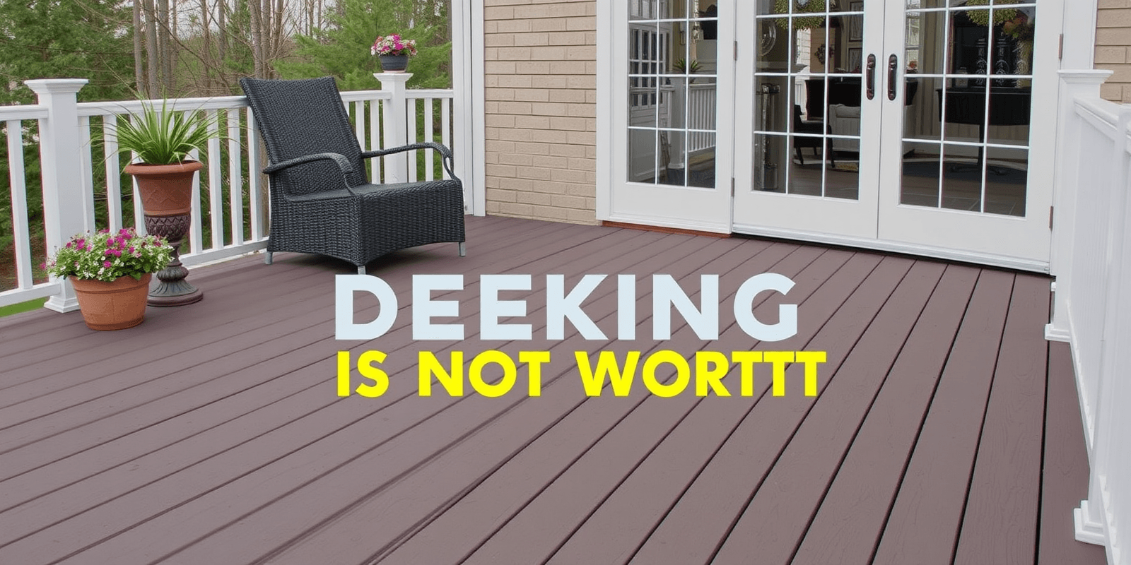 why composite decking is not worth it