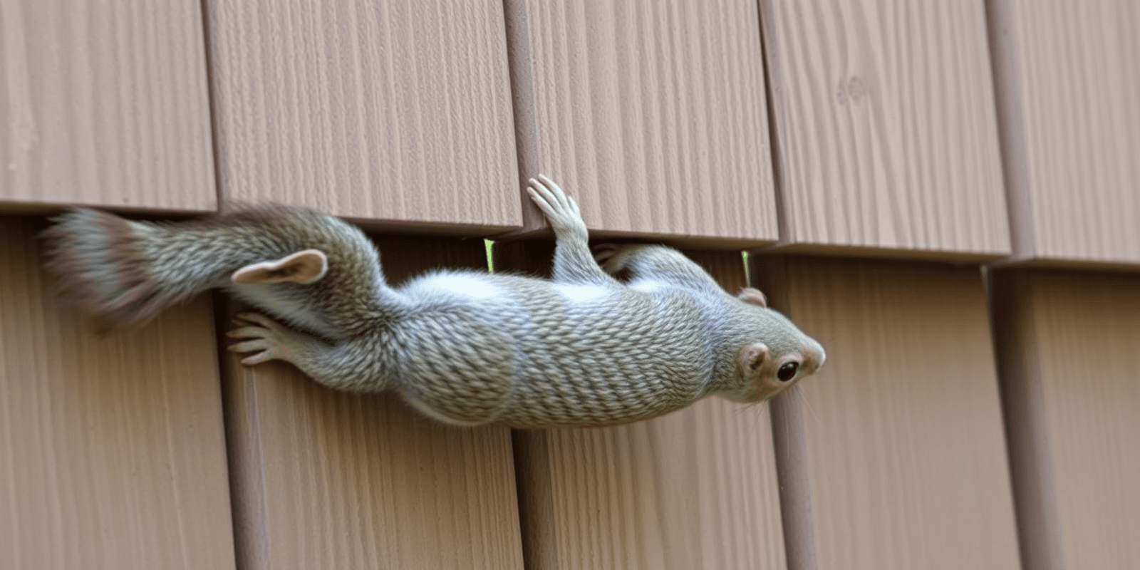why do squirrels chew composite decking