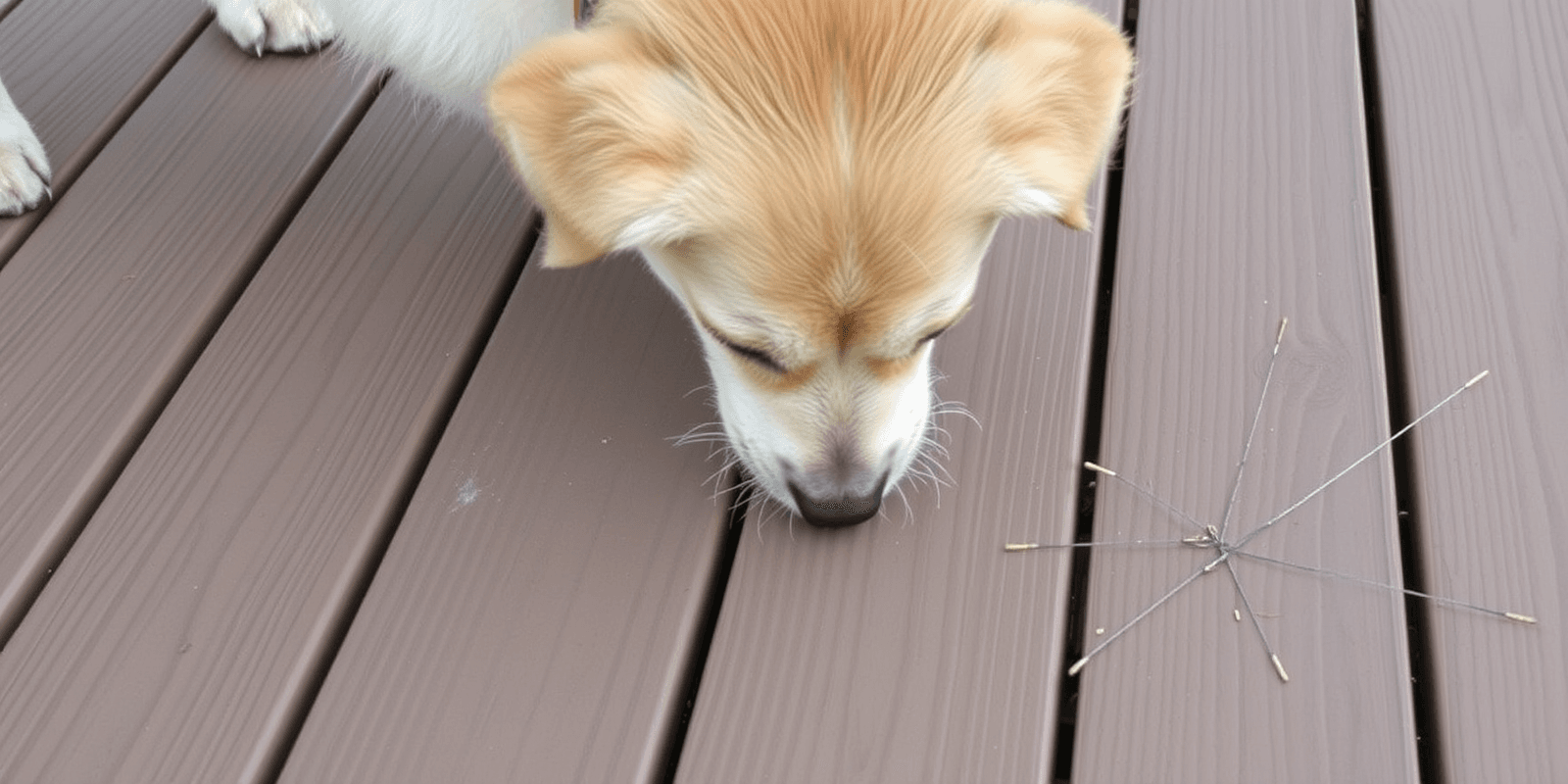 will dog nails scratch composite decking