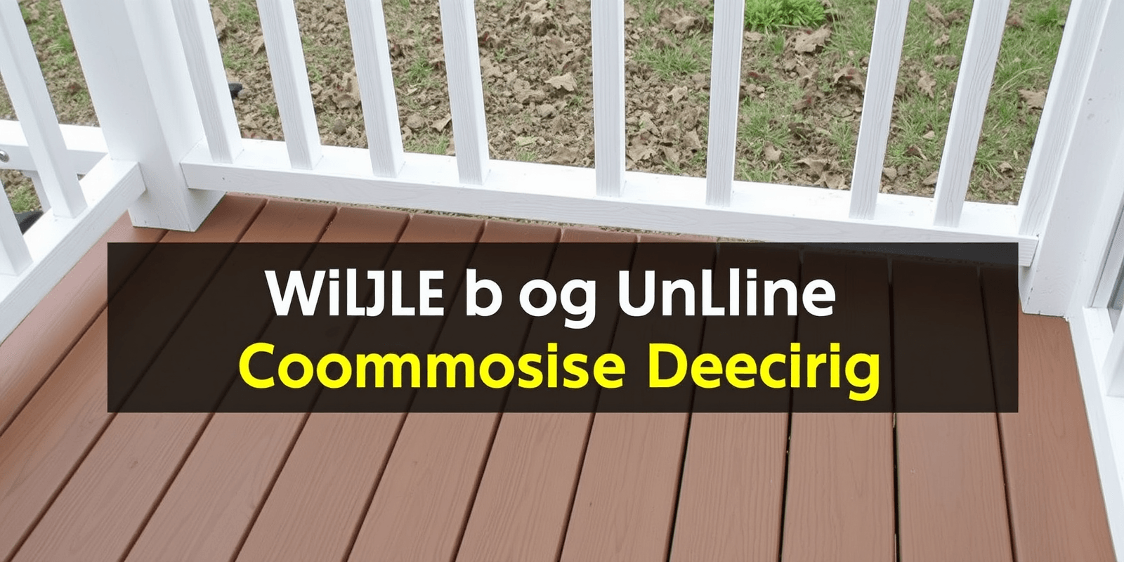 will dog urine stain composite decking