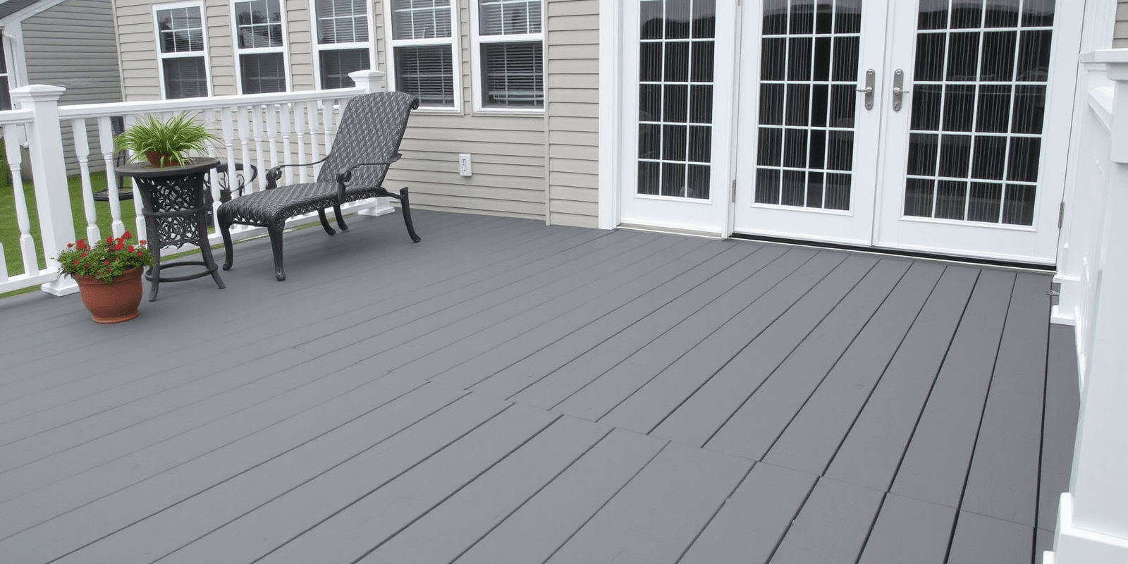 winchester gray composite decking