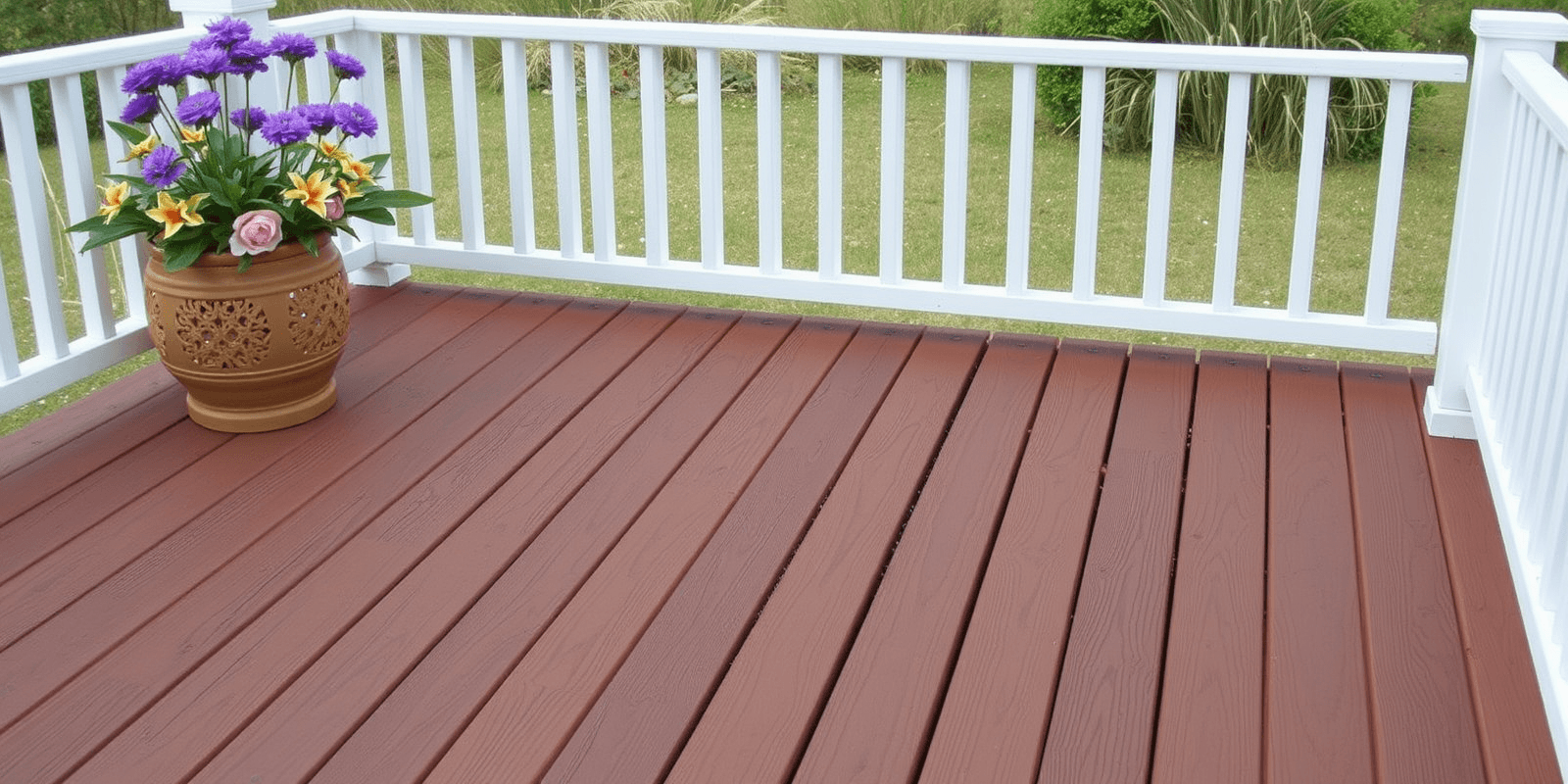 wood composite decking material