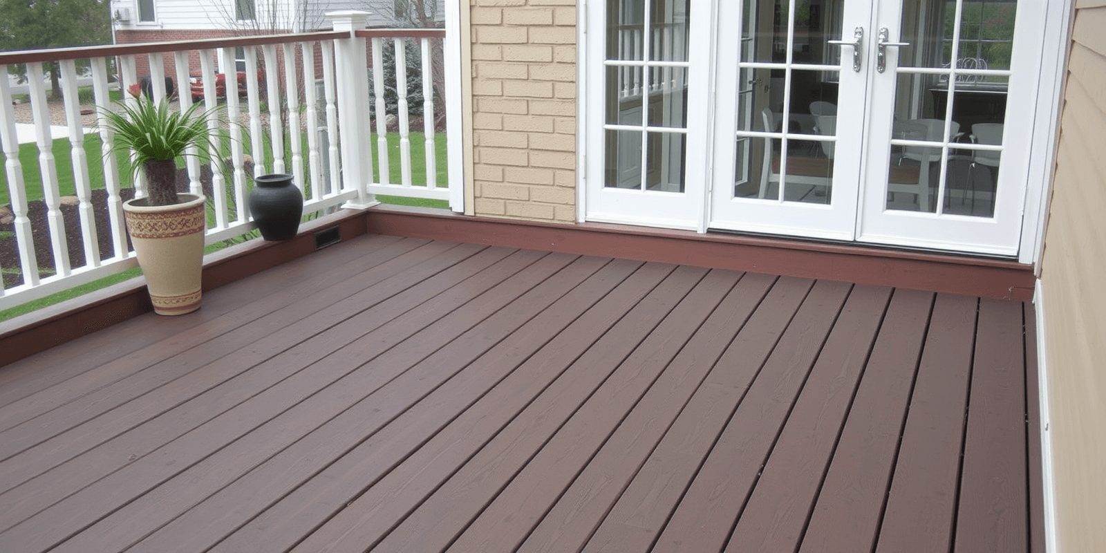 wood composite weather proof decking
