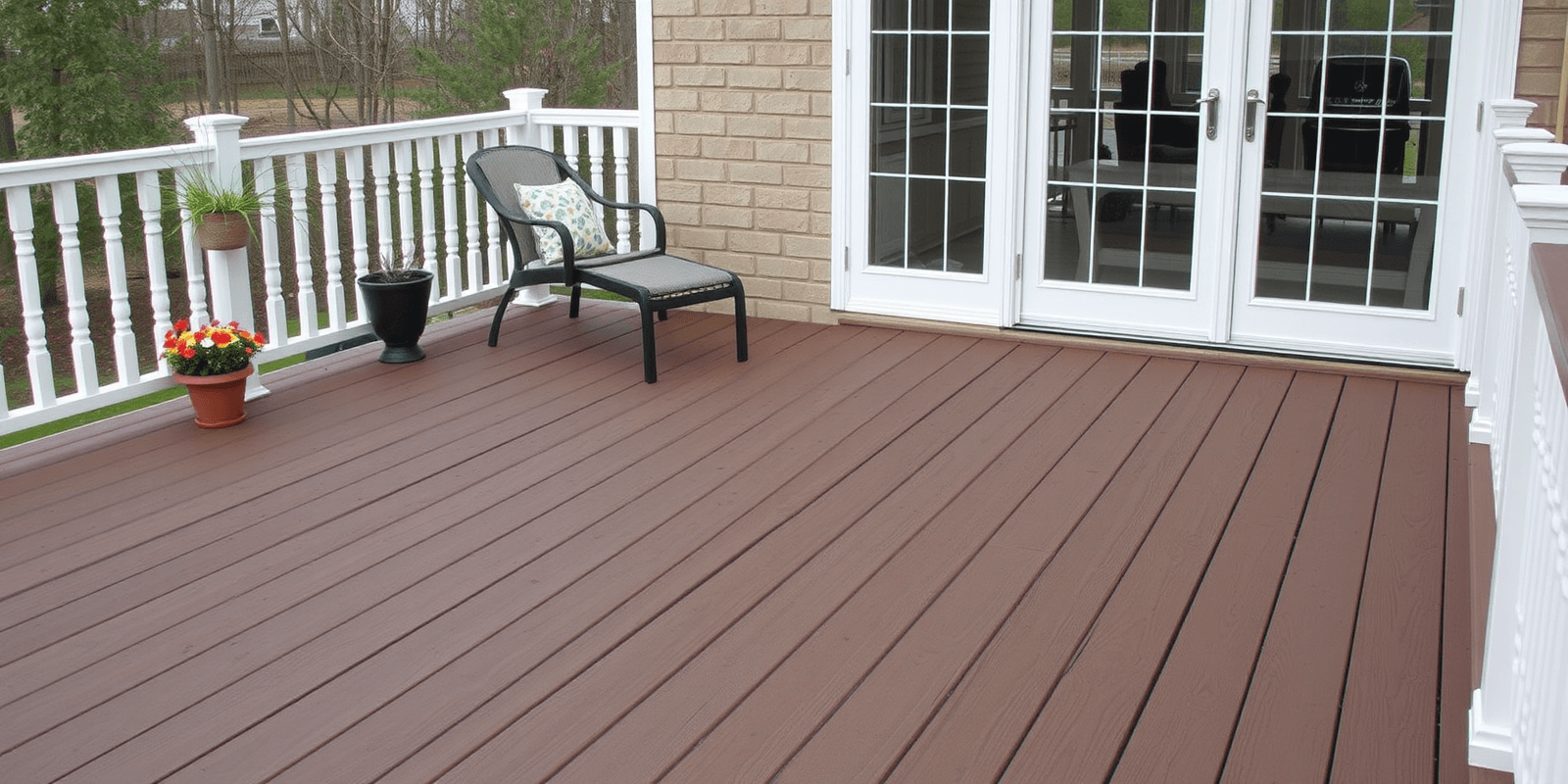 wood deck best composite decking material
