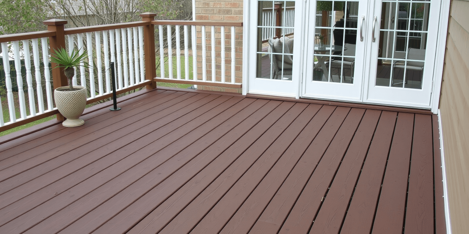 wood decking composite