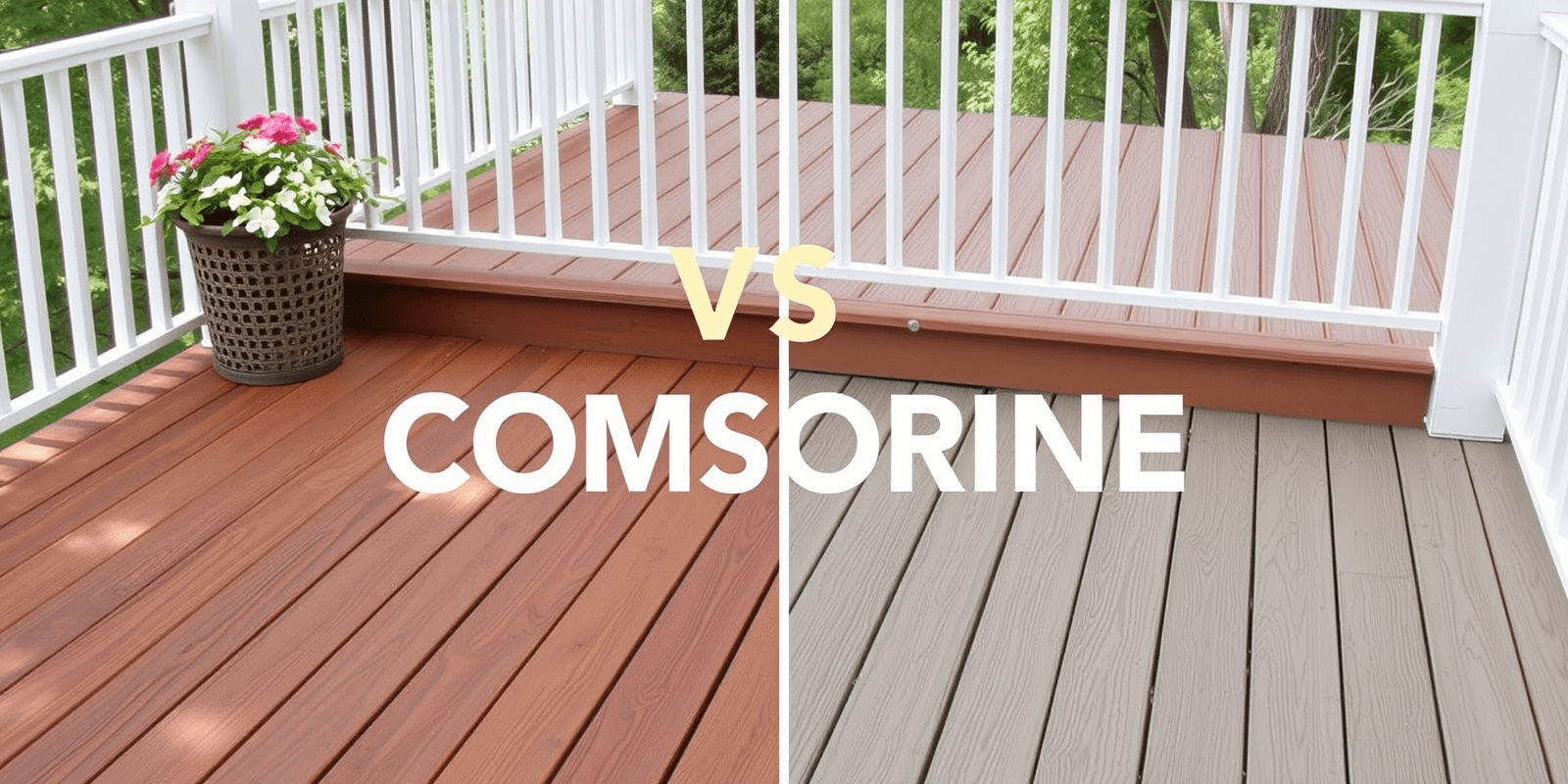wood decking versus composite
