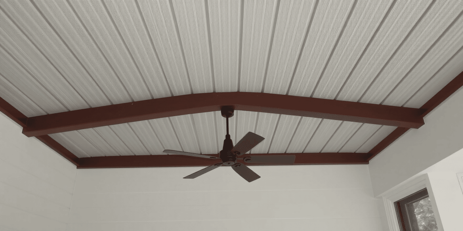 wood plastic composite decking ceiling